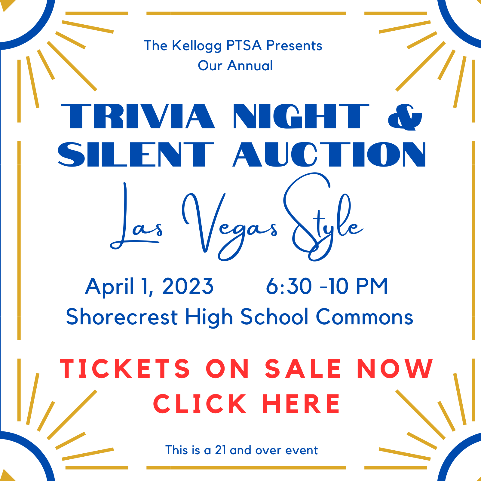 What’s on Sale? Trivia Night Tix!