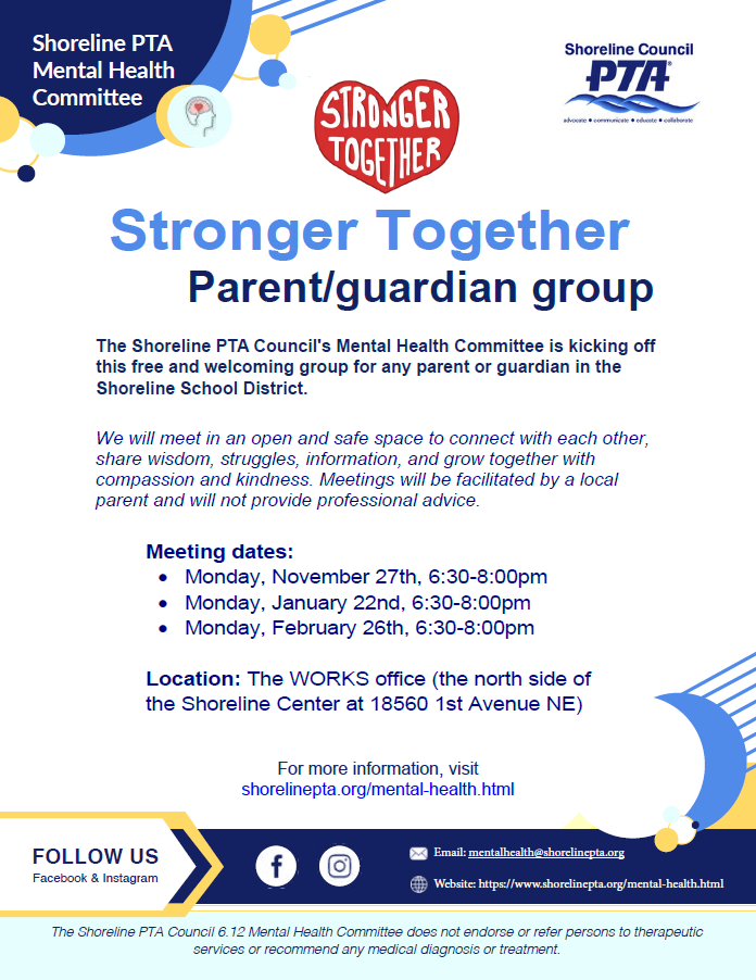Stronger Together Parent/guardian group