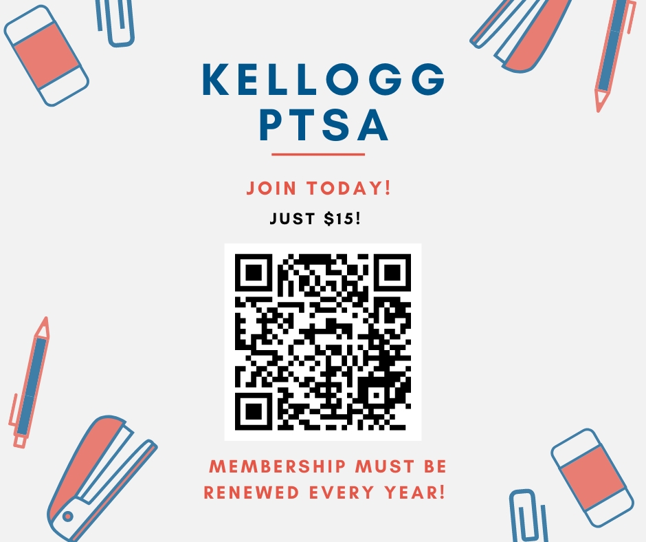 2024-2025 Kellogg PTSA membership